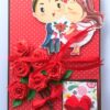 Love Mini 3 fold Scrapbook / Mini Scrapbook Greeting Card image