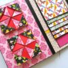 Love Mini 3 fold Scrapbook / Mini Scrapbook Greeting Card image