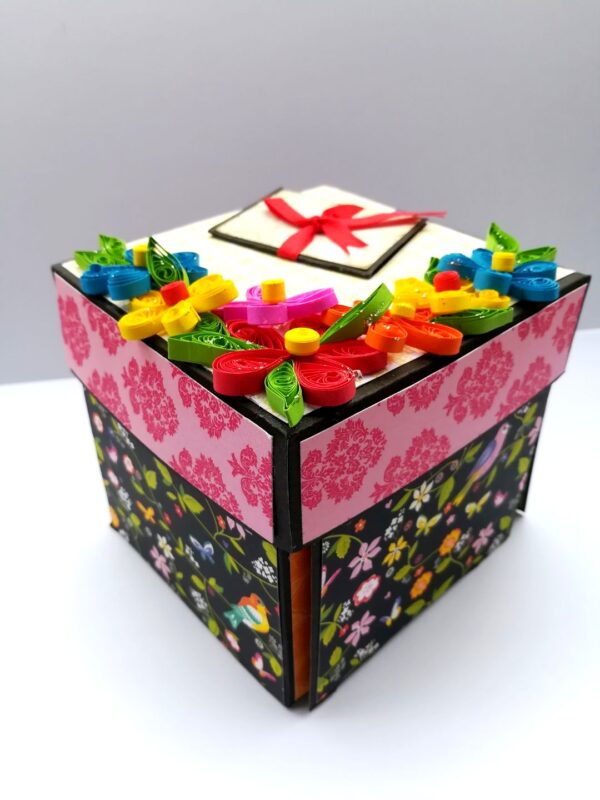 Multicolored Birthday Explosion Box image Multicolored Birthday Explosion Box image