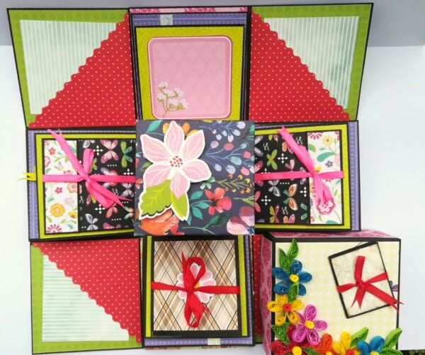 Multicolored Birthday Explosion Box image Multicolored Birthday Explosion Box image