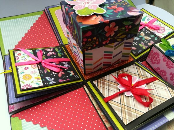 Multicolored Birthday Explosion Box image Multicolored Birthday Explosion Box image