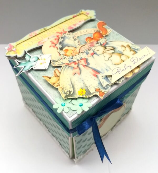 Baby Boy Explosion Box
