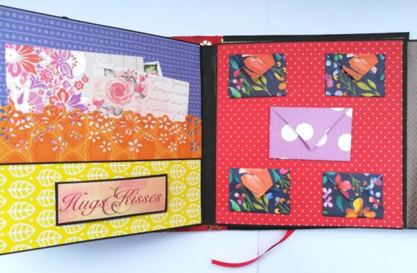 Colorful All Occasion Quilled Scrapbook image