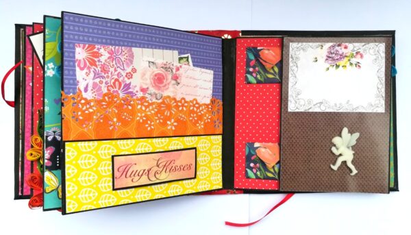 Colorful All Occasion Quilled Scrapbook image