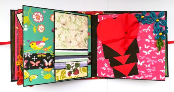 Colorful All Occasion Quilled Scrapbook image