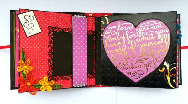Colorful All Occasion Quilled Scrapbook image