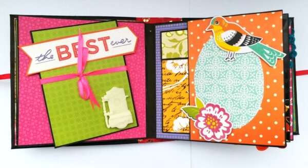 Colorful All Occasion Quilled Scrapbook image