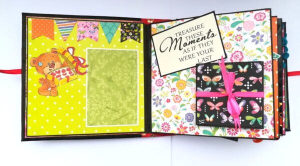 Colorful All Occasion Quilled Scrapbook image