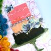 Multicolor Flowers Quilled Birthday Greeting Card -D1 image Multicolor Flowers Quilled Birthday Greeting Card -D1 image