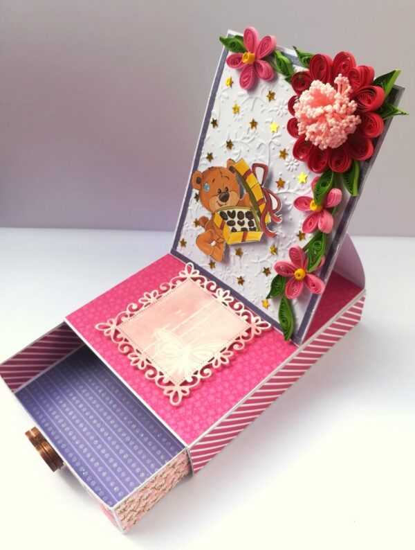 Card With Drawer Gift Greeting Card - D 15 image