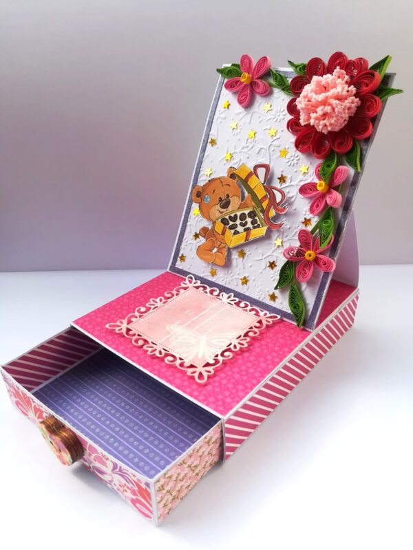 Card With Drawer Gift Greeting Card - D 15 image