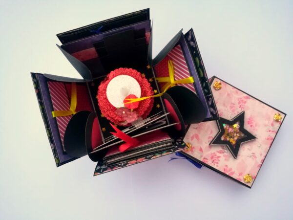 Birthday or Anniversary Explosion Box - D1 image