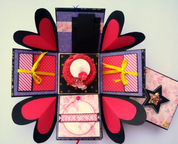 Birthday or Anniversary Explosion Box - D1 image