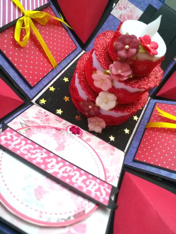 Birthday or Anniversary Explosion Box - D1 image