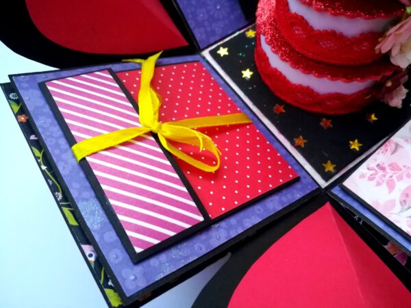 Birthday or Anniversary Explosion Box - D1 image
