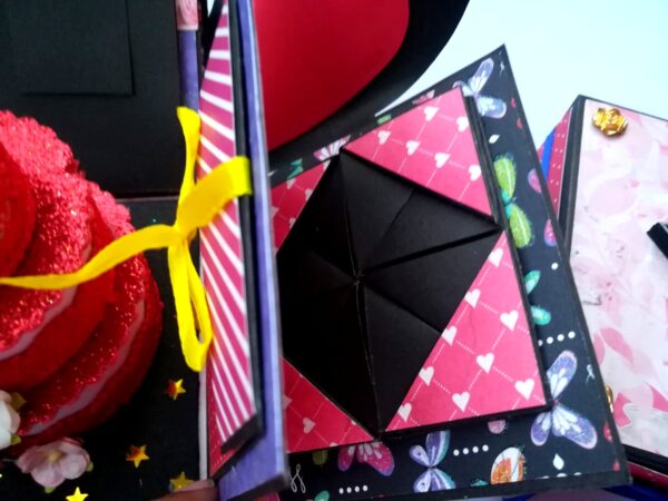 Birthday or Anniversary Explosion Box - D1 image