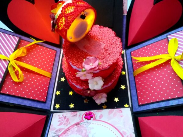 Birthday or Anniversary Explosion Box - D1 image