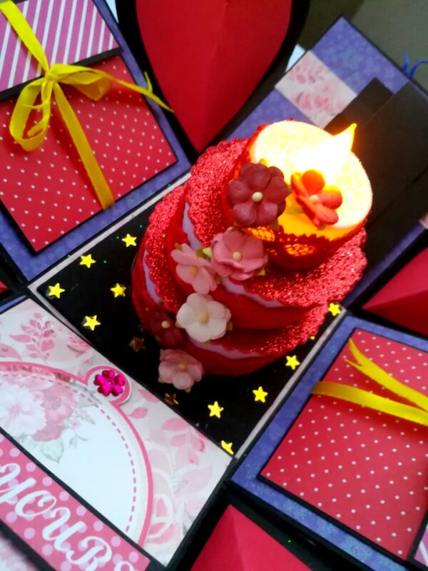 Birthday or Anniversary Explosion Box - D1 image