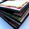 Quilled Red Flowers Love Scrapbook -D2 image