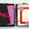 Quilled Red Flowers Love Scrapbook -D2 image