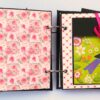 Quilled Red Flowers Love Scrapbook -D2 image