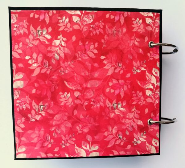 Quilled Red Flowers Love Scrapbook -D2 image