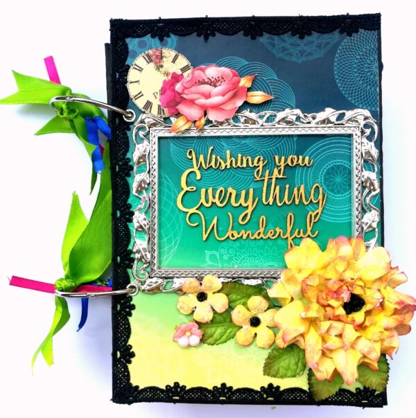 Beautiful Moments Love Handmade Scrapbook Gift - D2 image Beautiful Moments Love Handmade Scrapbook Gift - D2 image