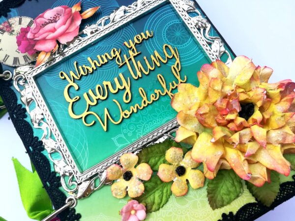 Beautiful Moments Love Handmade Scrapbook Gift - D2 image Beautiful Moments Love Handmade Scrapbook Gift - D2 image