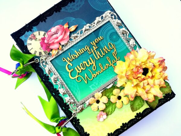 Beautiful Moments Love Handmade Scrapbook Gift - D2 image Beautiful Moments Love Handmade Scrapbook Gift - D2 image