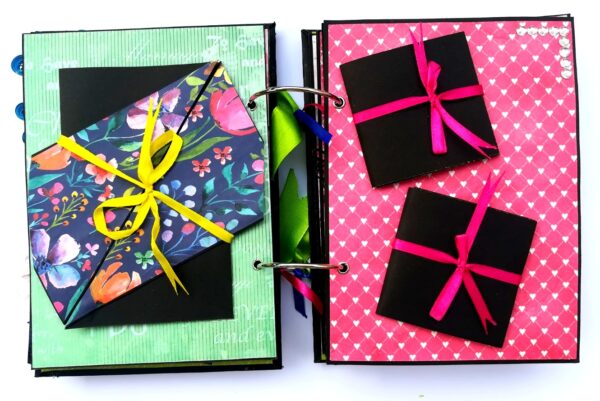 Beautiful Moments Love Handmade Scrapbook Gift - D2 image Beautiful Moments Love Handmade Scrapbook Gift - D2 image