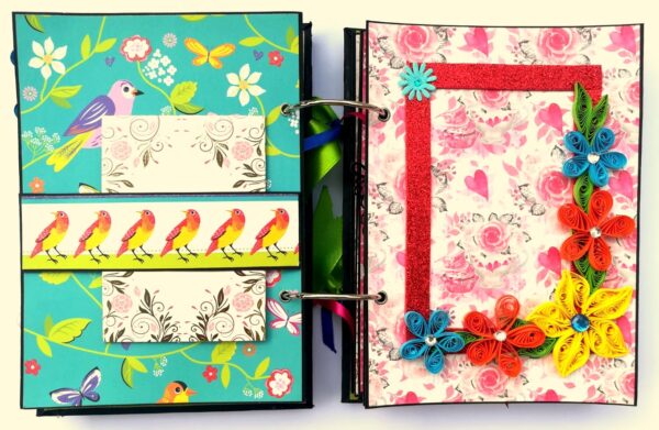 Beautiful Moments Love Handmade Scrapbook Gift - D2 image Beautiful Moments Love Handmade Scrapbook Gift - D2 image