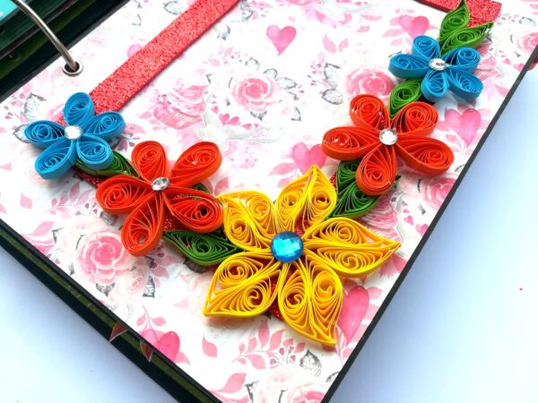 Beautiful Moments Love Handmade Scrapbook Gift - D2 image Beautiful Moments Love Handmade Scrapbook Gift - D2 image