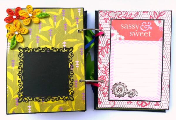 Beautiful Moments Love Handmade Scrapbook Gift - D2 image Beautiful Moments Love Handmade Scrapbook Gift - D2 image