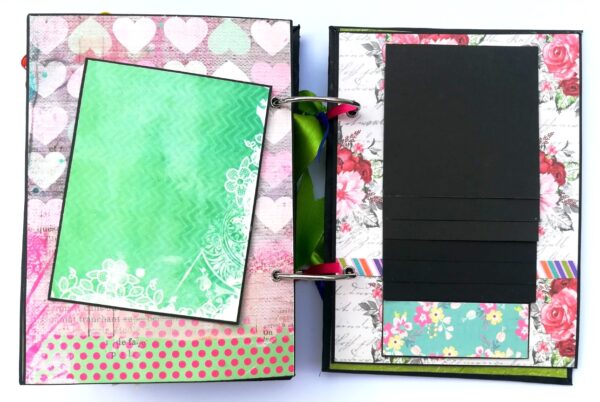Beautiful Moments Love Handmade Scrapbook Gift - D2 image Beautiful Moments Love Handmade Scrapbook Gift - D2 image