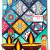 Sparkling Handmade Diwali Greeting Card D2 image