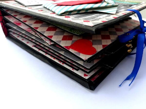 Male Theme Birthday Handmade Scrapbook image