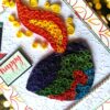 Sparkling Handmade Quilled Diwali Greeting Card D6 image Sparkling Handmade Quilled Diwali Greeting Card D6 image