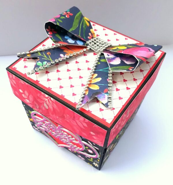 Fancy Love Birthday Handmade Explosion Box image