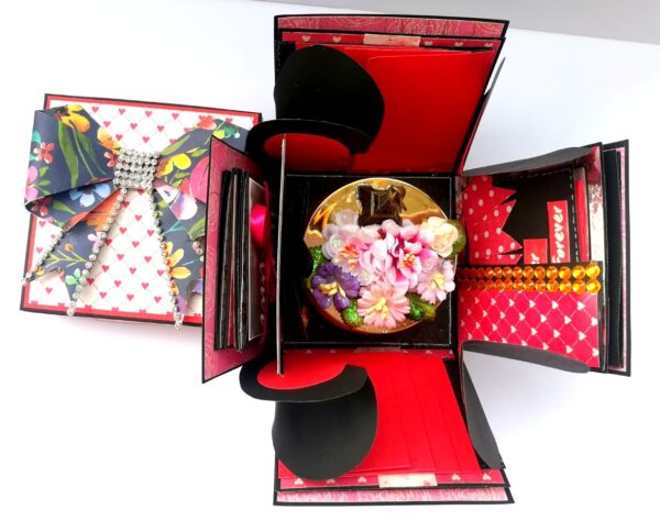 Fancy Love Birthday Handmade Explosion Box image