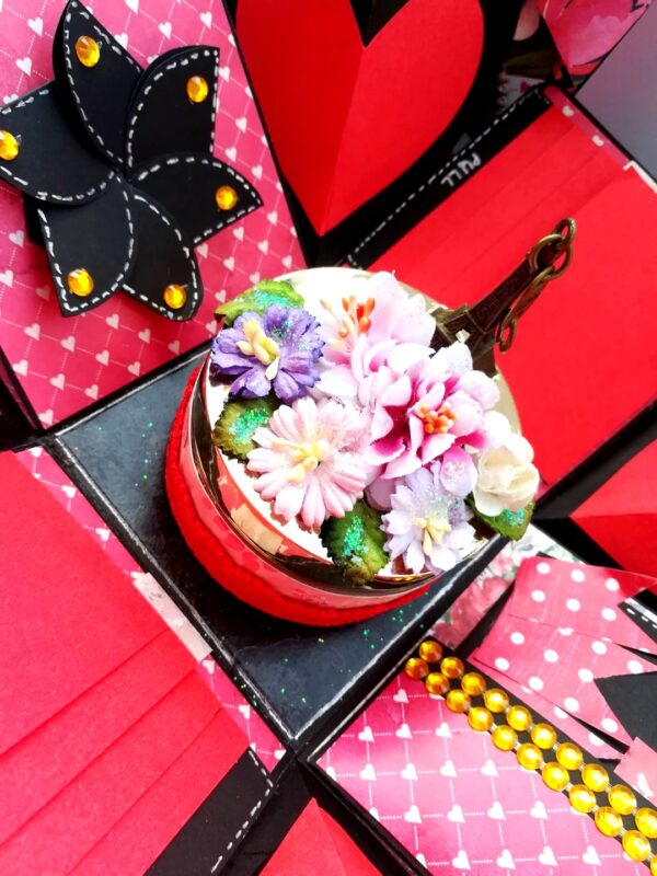 Fancy Love Birthday Handmade Explosion Box image