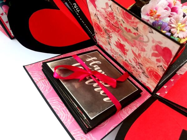 Fancy Love Birthday Handmade Explosion Box image