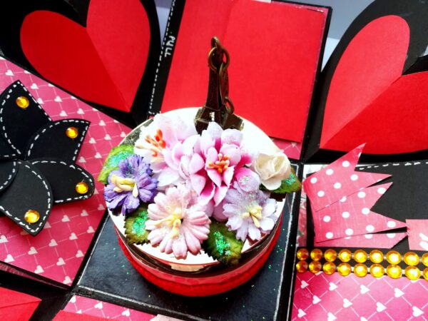 Fancy Love Birthday Handmade Explosion Box image
