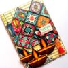 Sparkling Handmade Quilled Diwali Greeting Card D8 image Sparkling Handmade Quilled Diwali Greeting Card D8 image