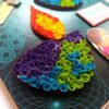 Sparkling Handmade Quilled Diwali Greeting Card D9 image Sparkling Handmade Quilled Diwali Greeting Card D9 image