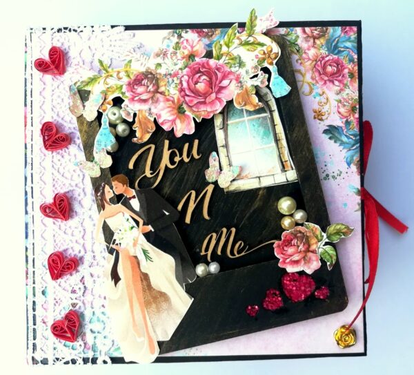 You and Me Romantic All Occasion Scrapbook Album image