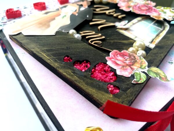 You and Me Romantic All Occasion Scrapbook Album image
