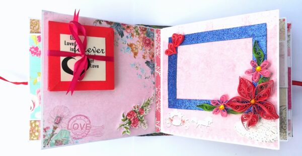 You and Me Romantic All Occasion Scrapbook Album image