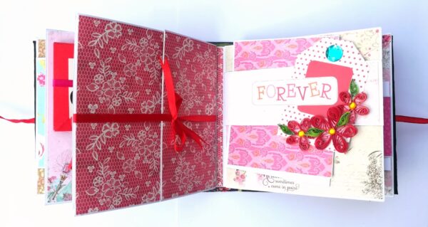 You and Me Romantic All Occasion Scrapbook Album image