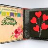 Quilled Love Birthday Handmade Scrapbook image