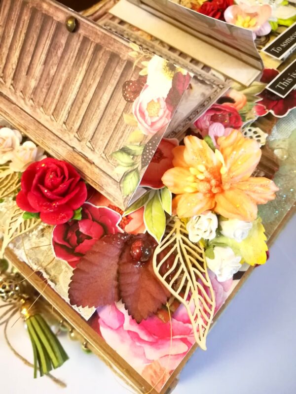 Exclusive Designer Glittery Handmade Love Scrapbook image